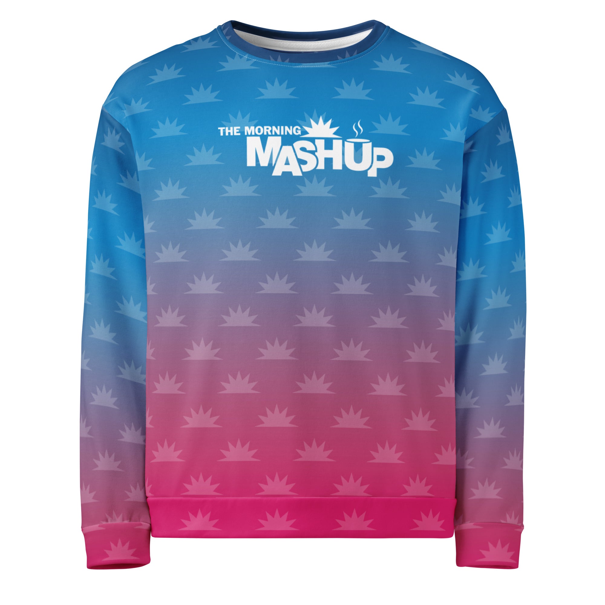 Morning Mash Up Pink Ombre Sweatshirt SiriusXM Store