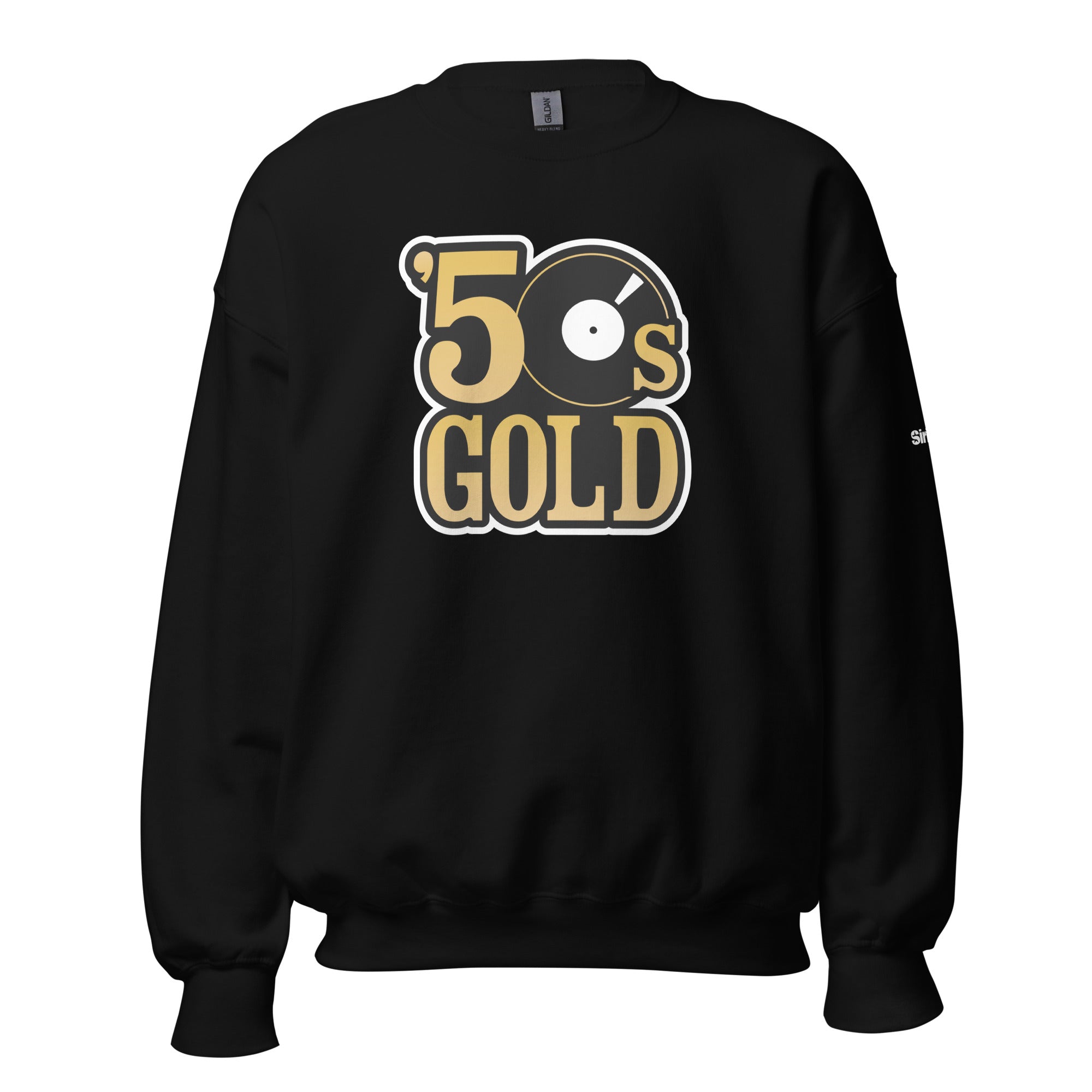 50s Gold: Sweatshirt (Black) – SiriusXM Store