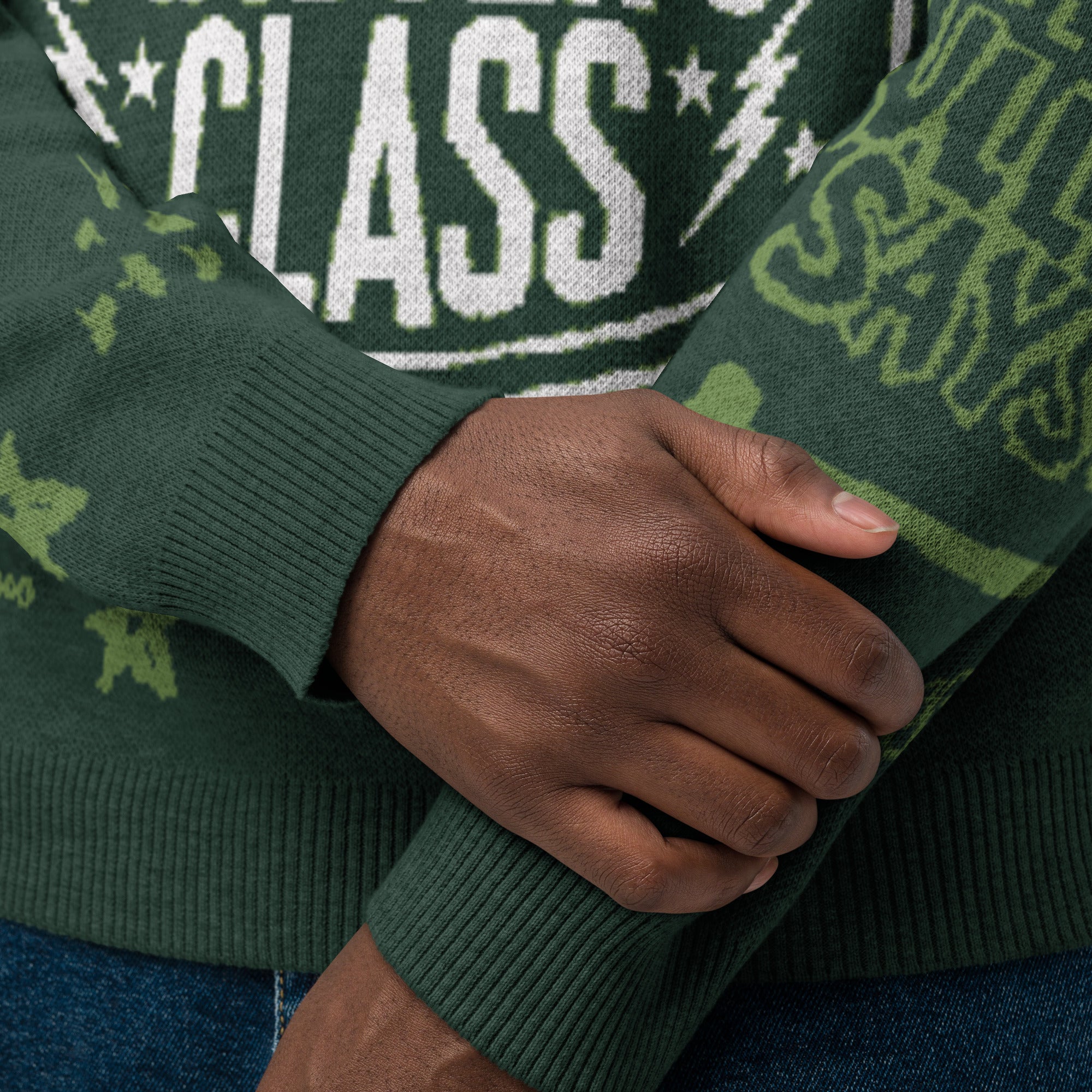 Busted Open: REAL Knitted Master Class Sweater