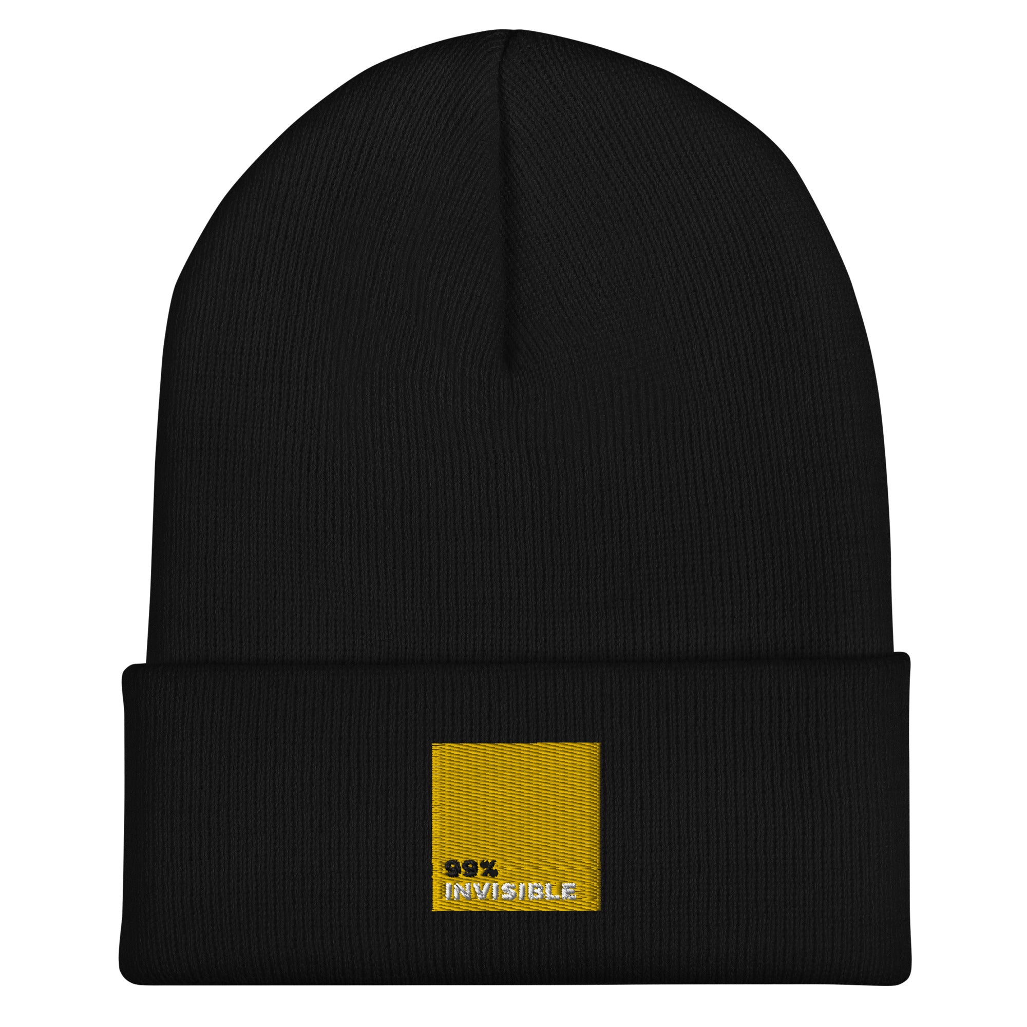 99% Invisible: Embroidered Cuffed Beanie