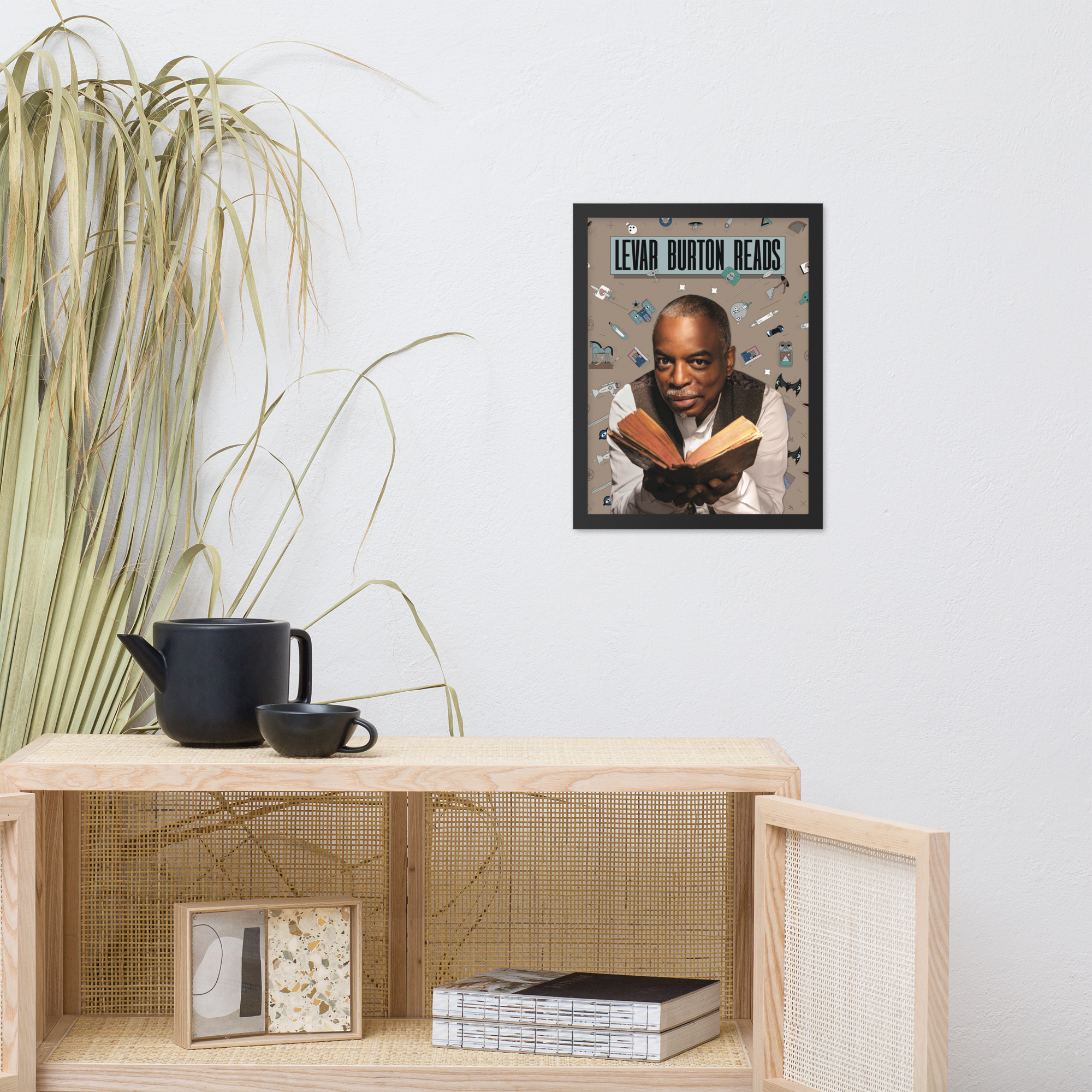 LeVar Burton Reads: Framed Poster