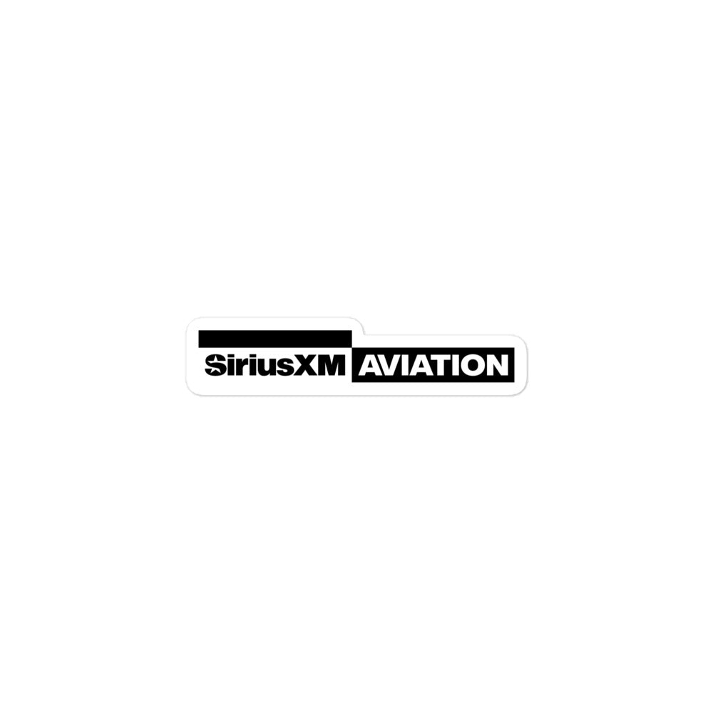 SiriusXM Aviation: Sticker