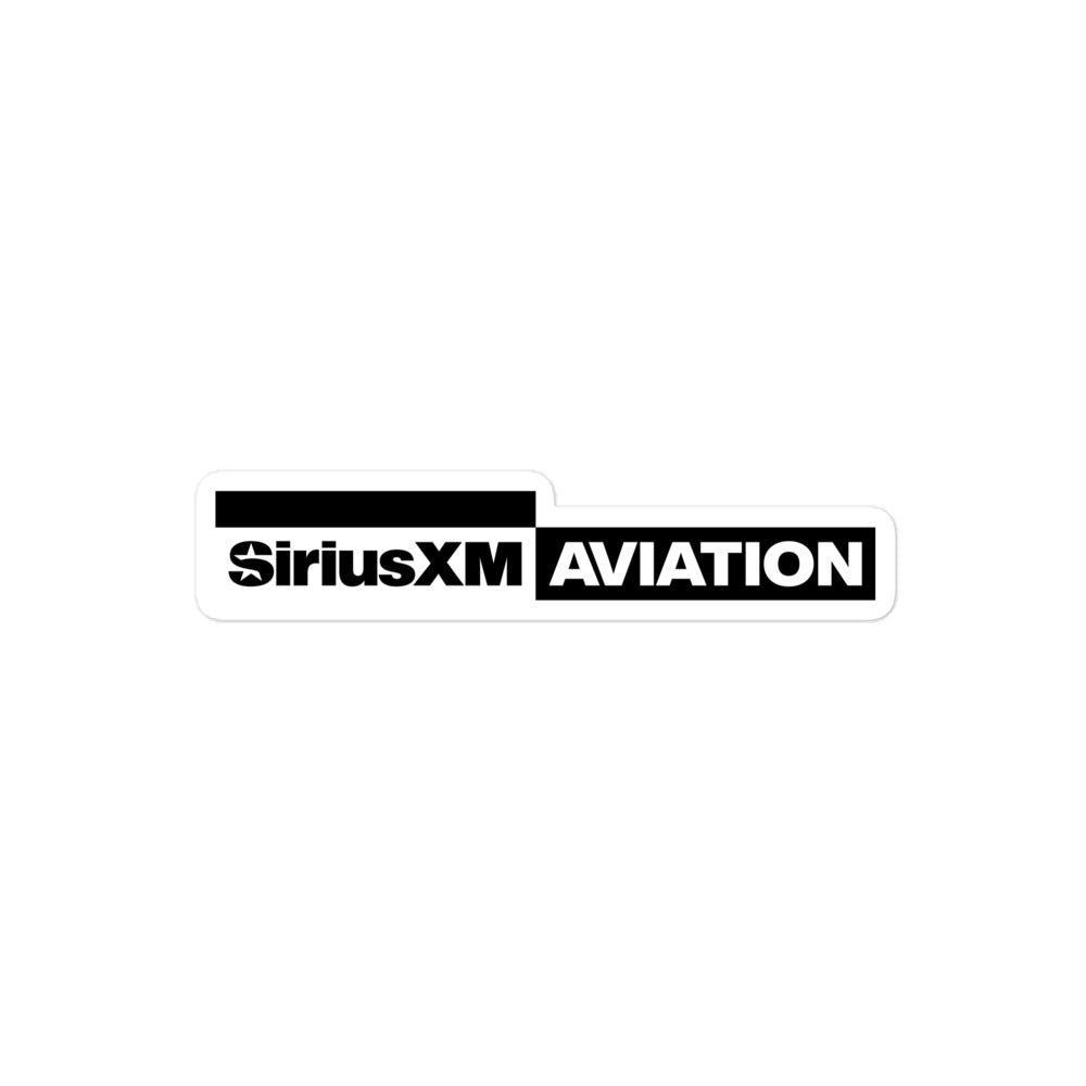 SiriusXM Aviation: Sticker