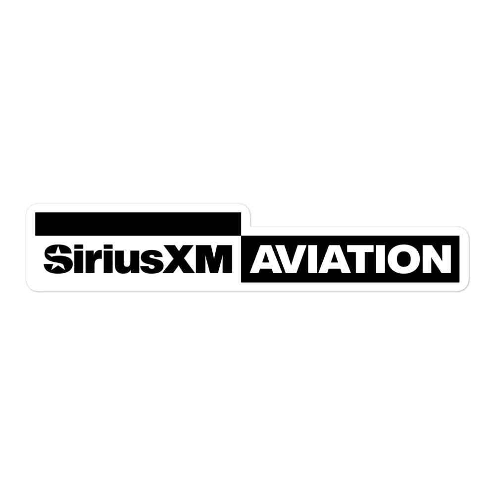 SiriusXM Aviation: Sticker