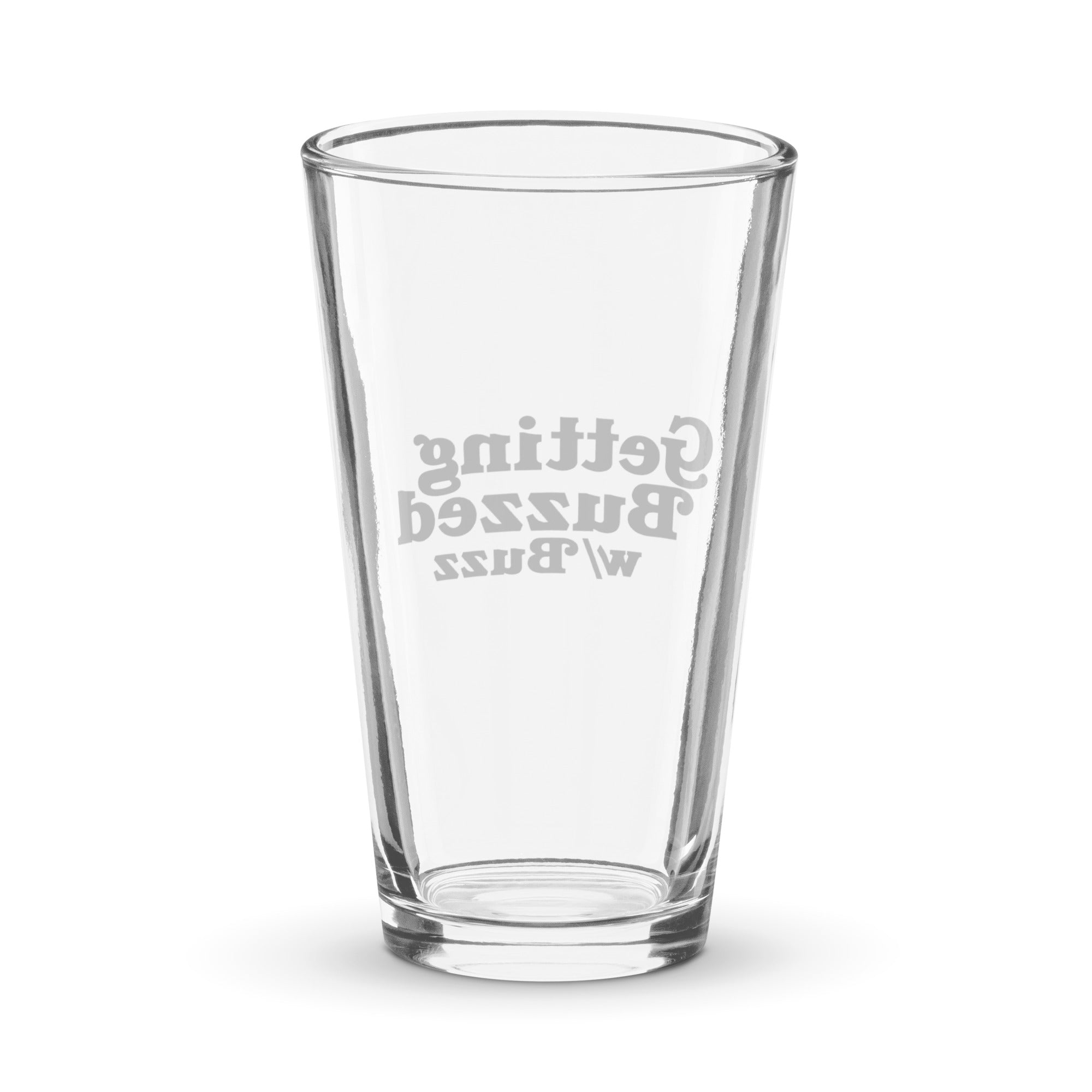 The Highway: Getting Buzzed Pint Glass