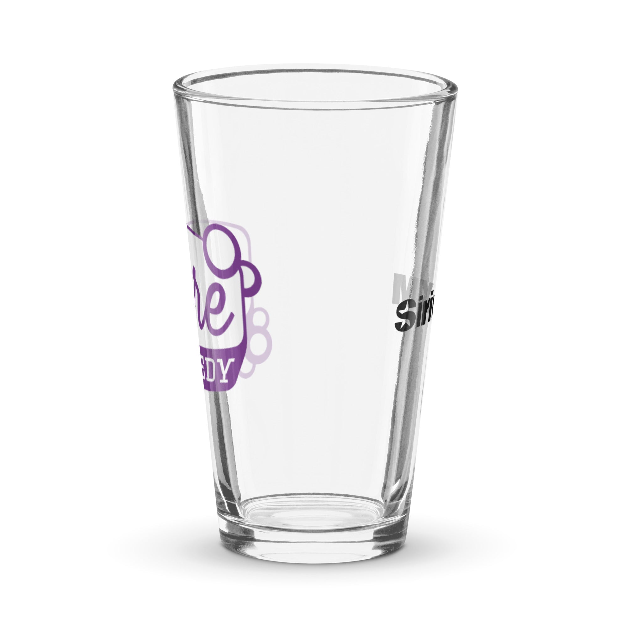 Pure Comedy: Pint Glass