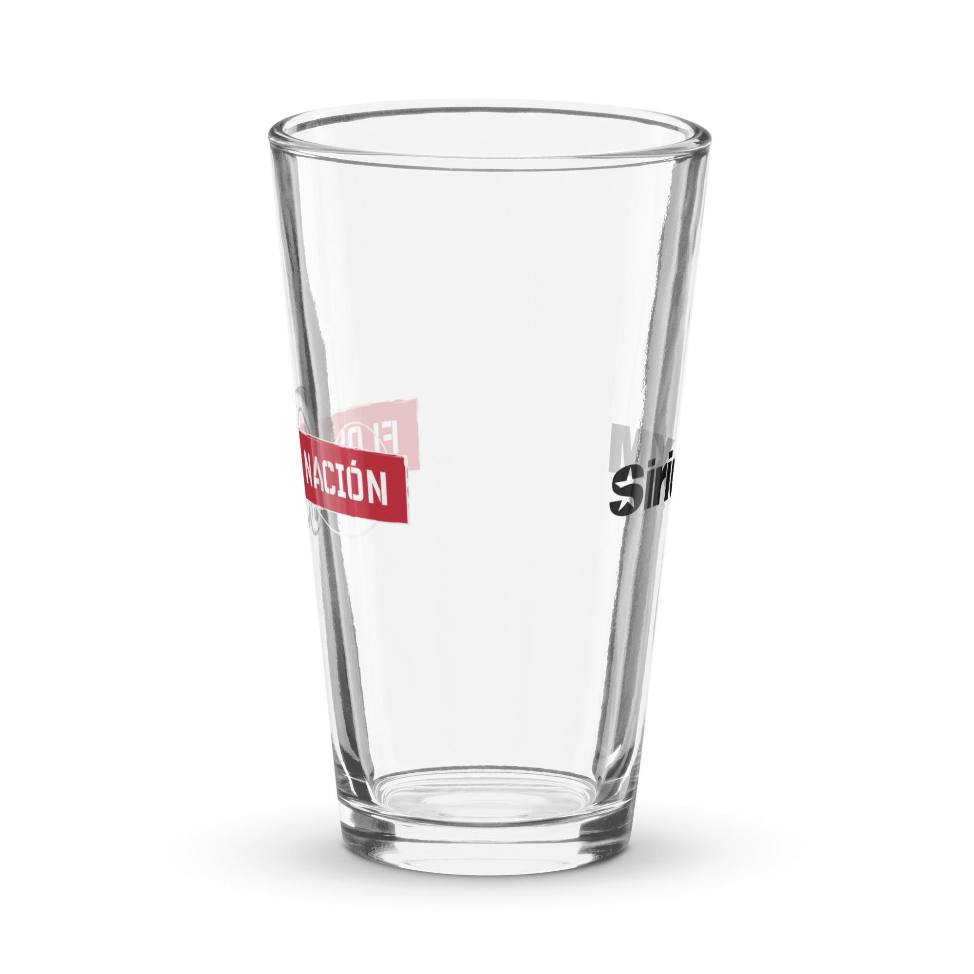 Flow Nación: Pint Glass