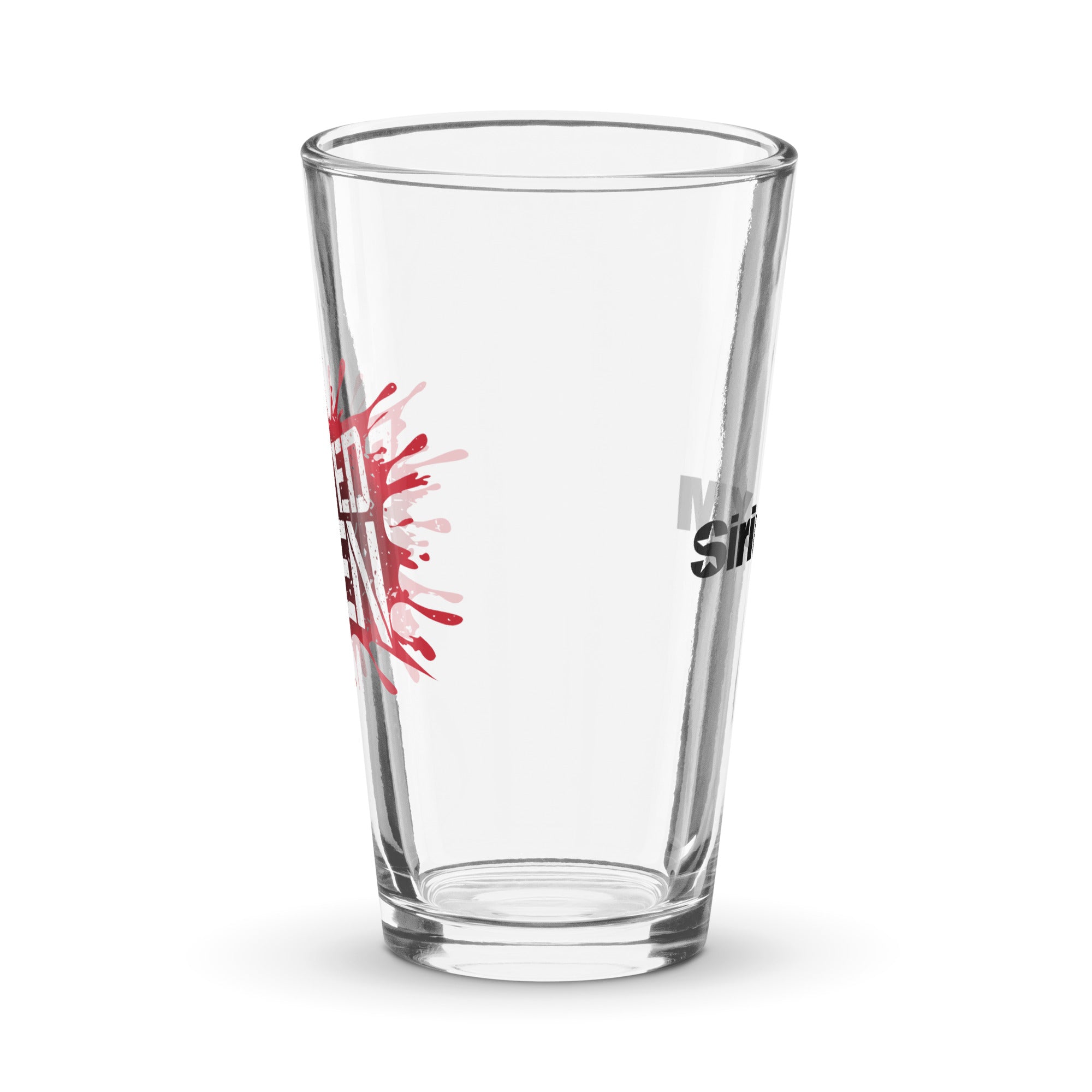 Busted Open: Pint Glass