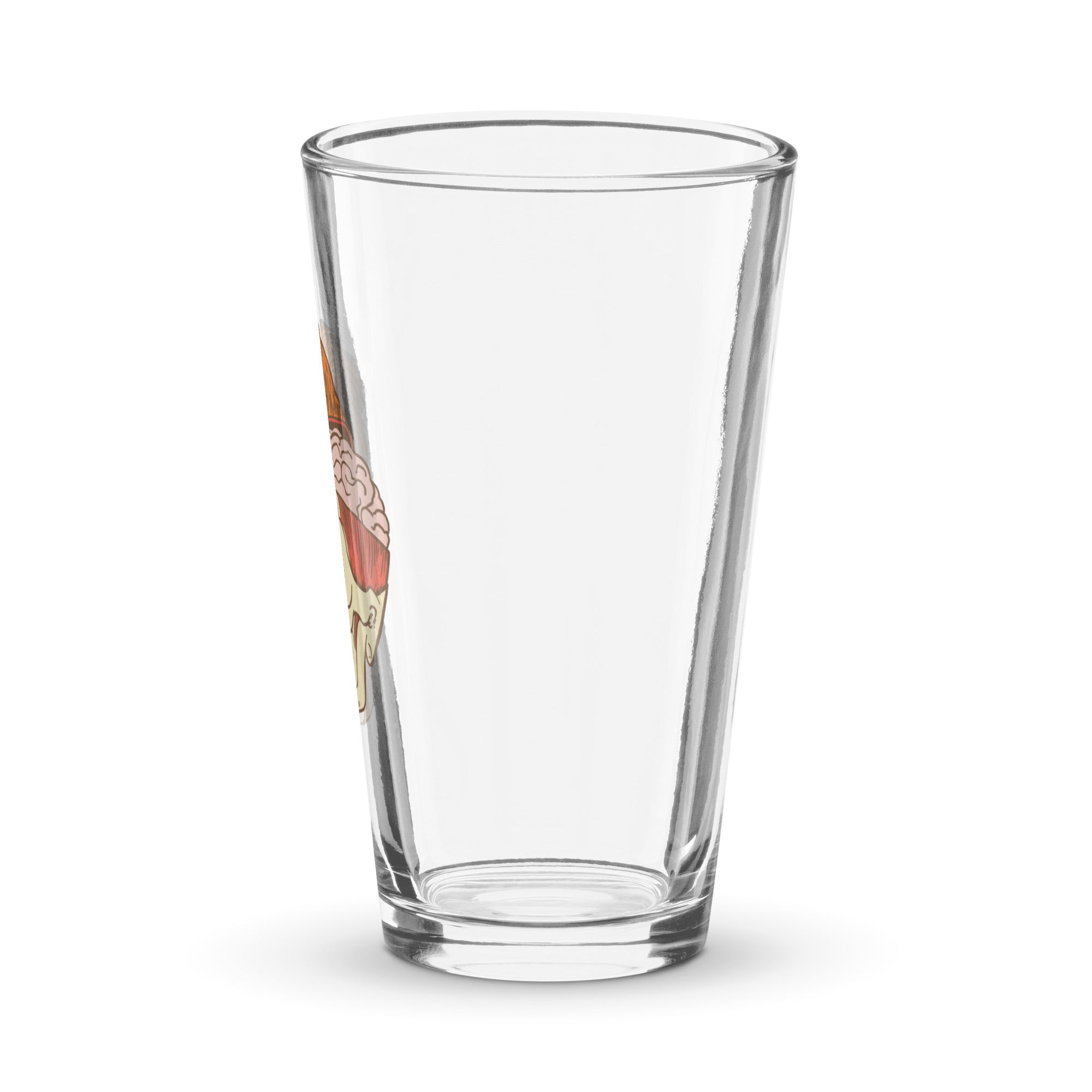 Conan O’Brien: Face Skull Pint Glass