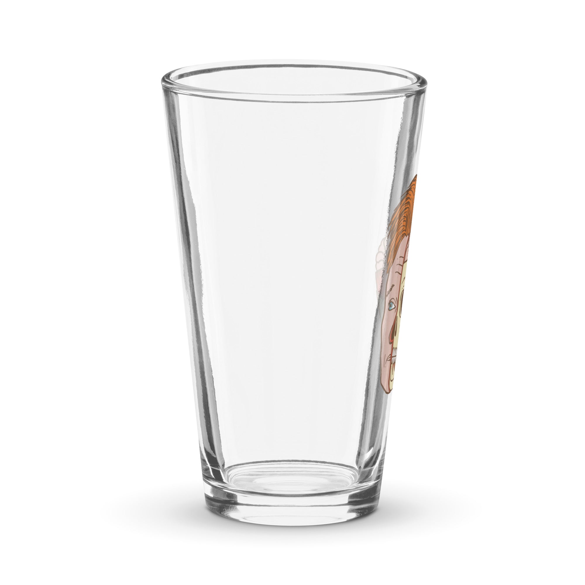 Conan O’Brien: Face Skull Pint Glass