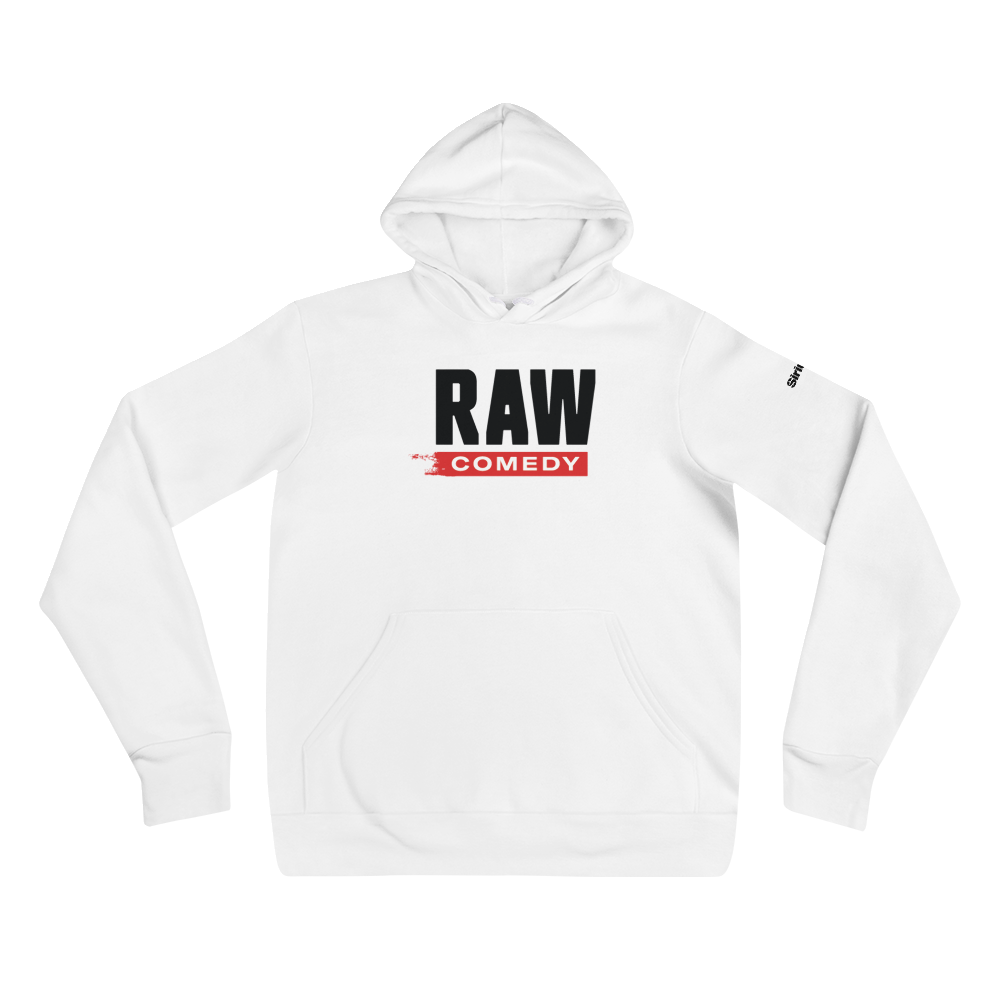 Raw Comedy: Hoodie (White)