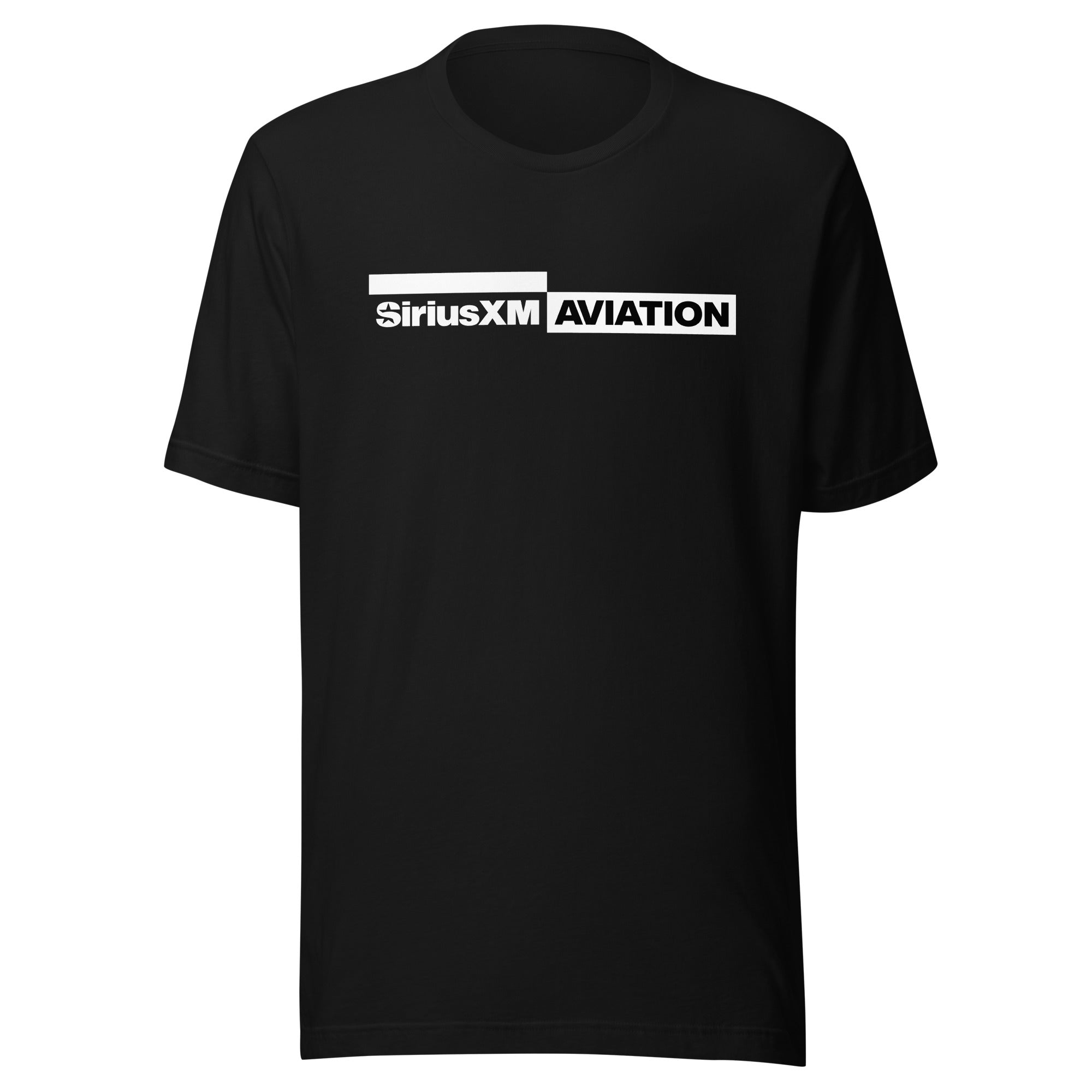 SiriusXM Aviation: Black T-shirt