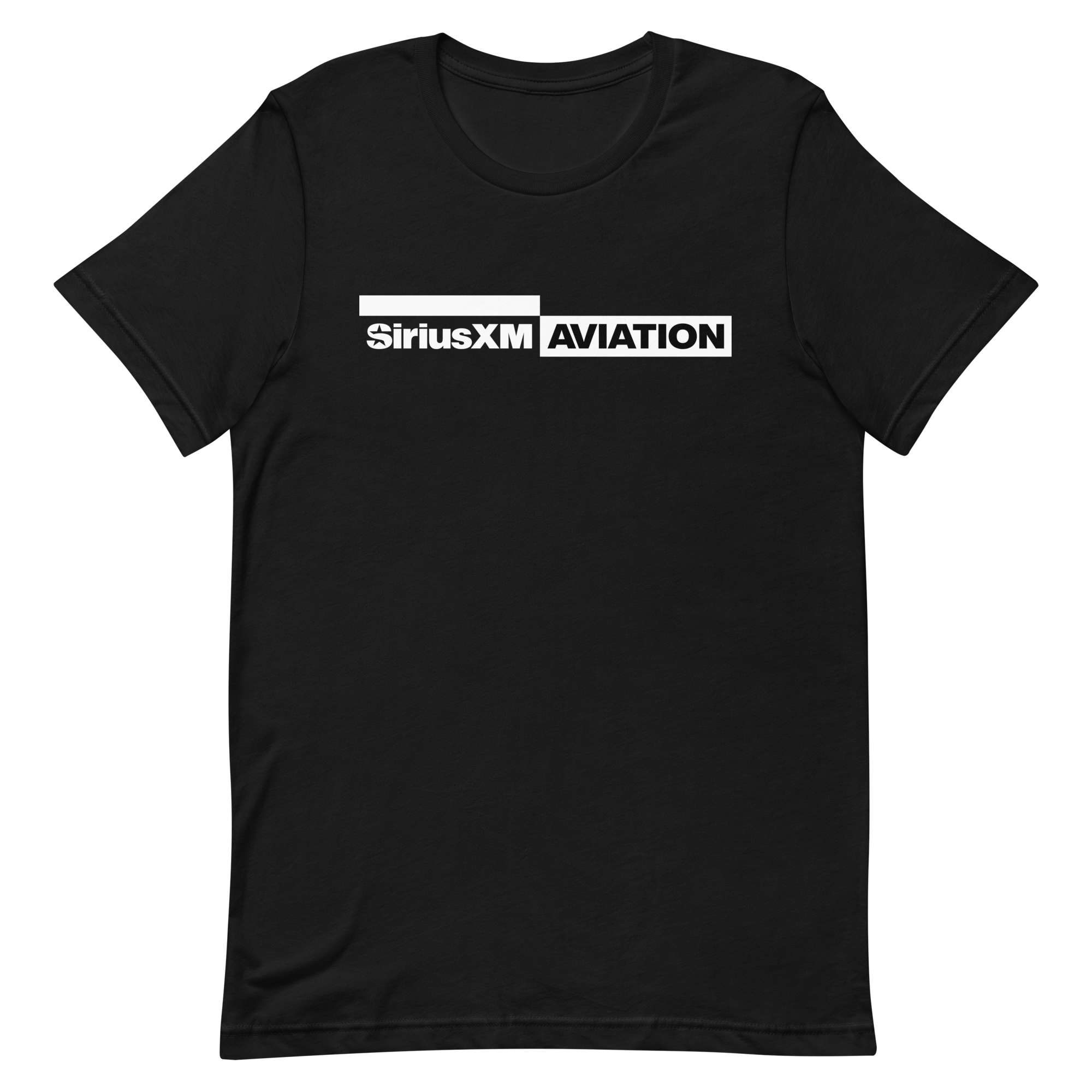 SiriusXM Aviation: Black T-shirt