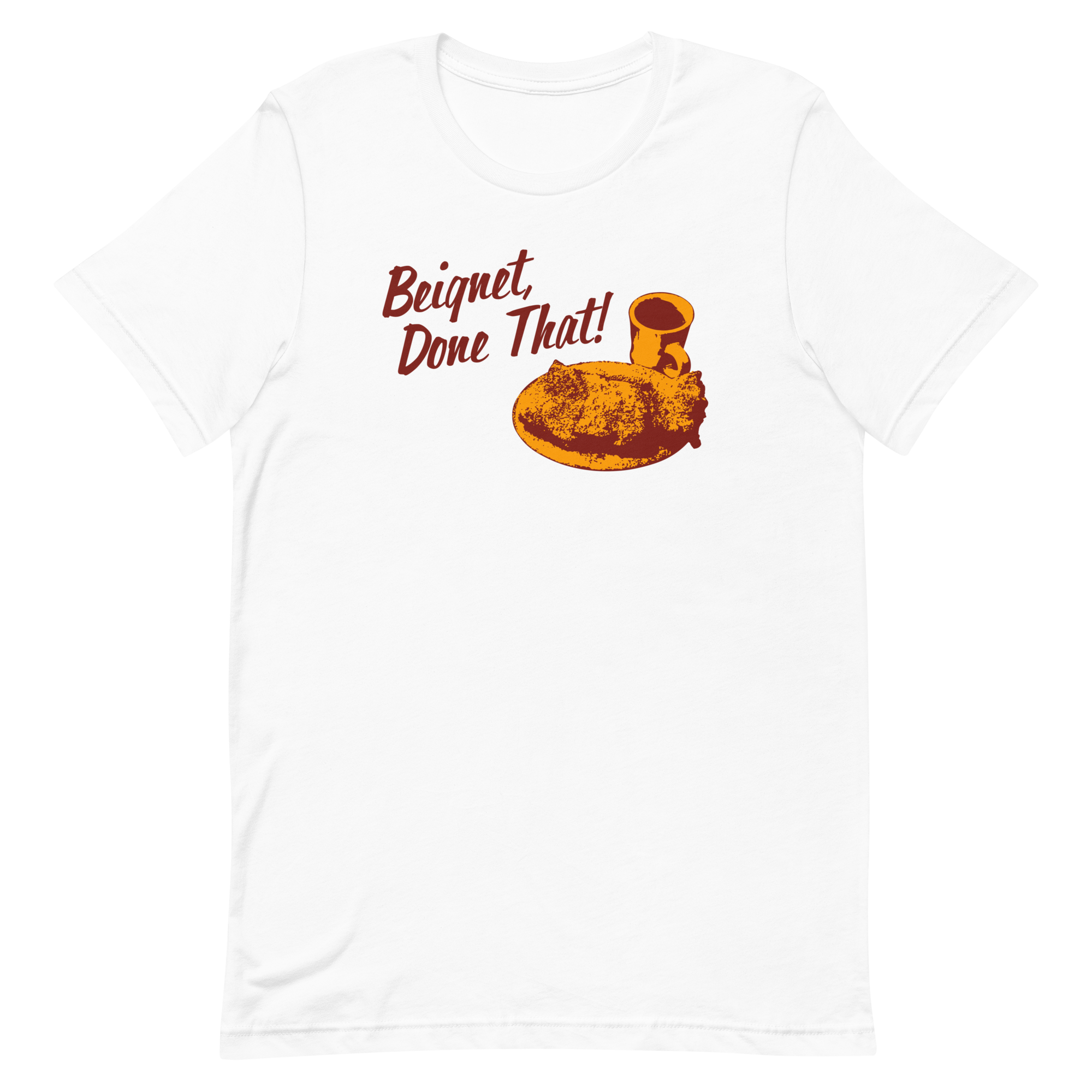 Conan O'Brien Needs A Friend: Beignet, Done That T-shirt (White)