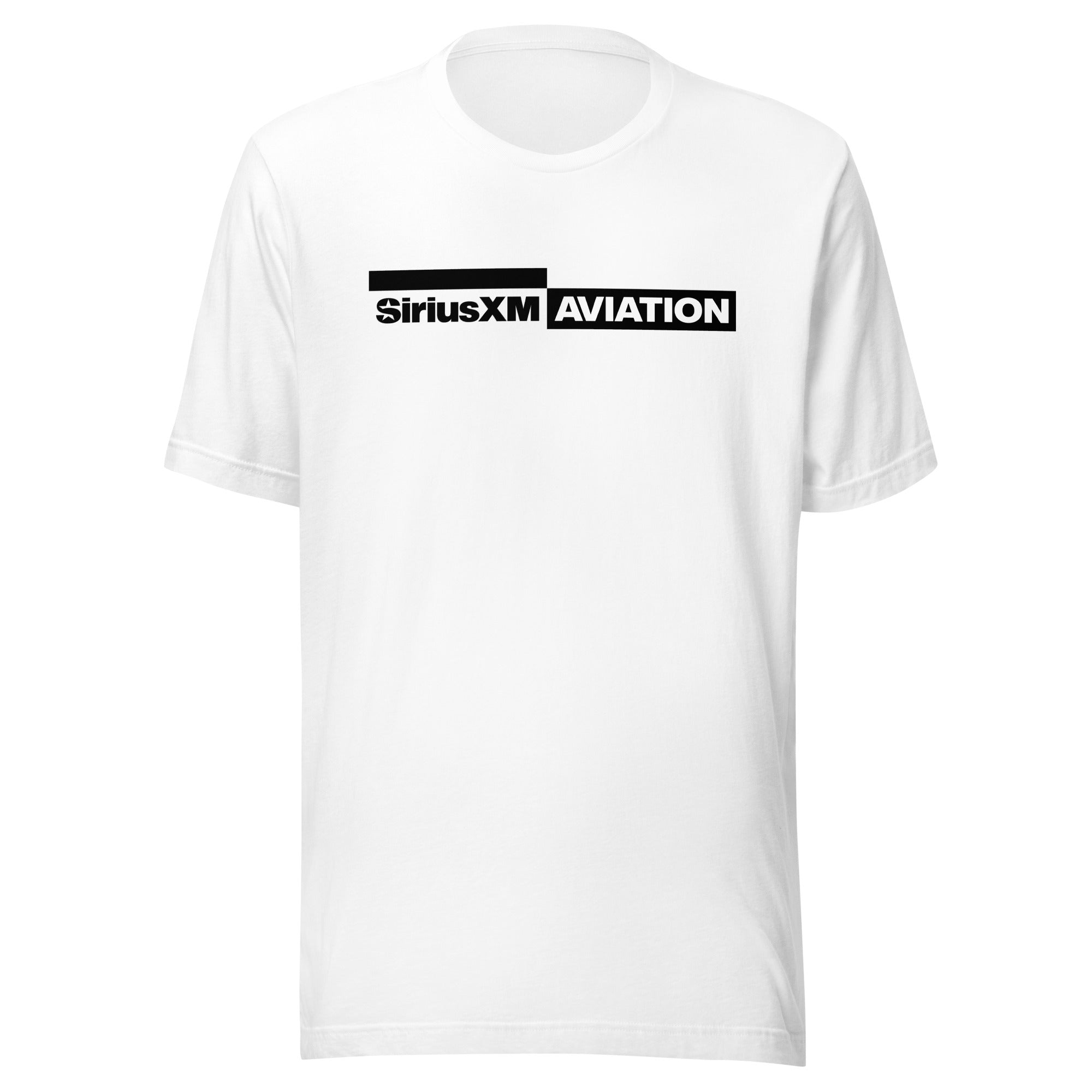 SiriusXM Aviation: White T-shirt