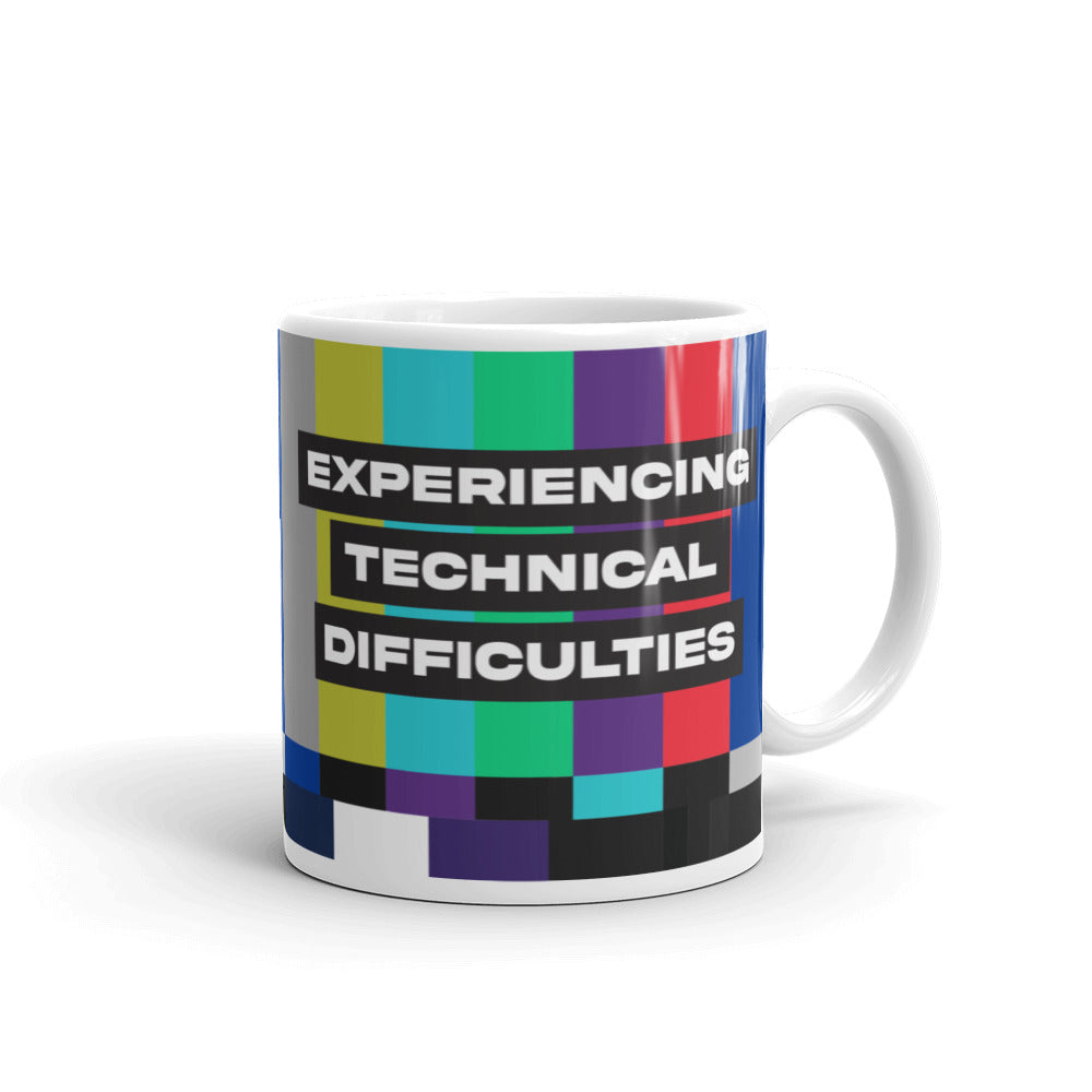 TV, I Say: Technical Difficulties Mug