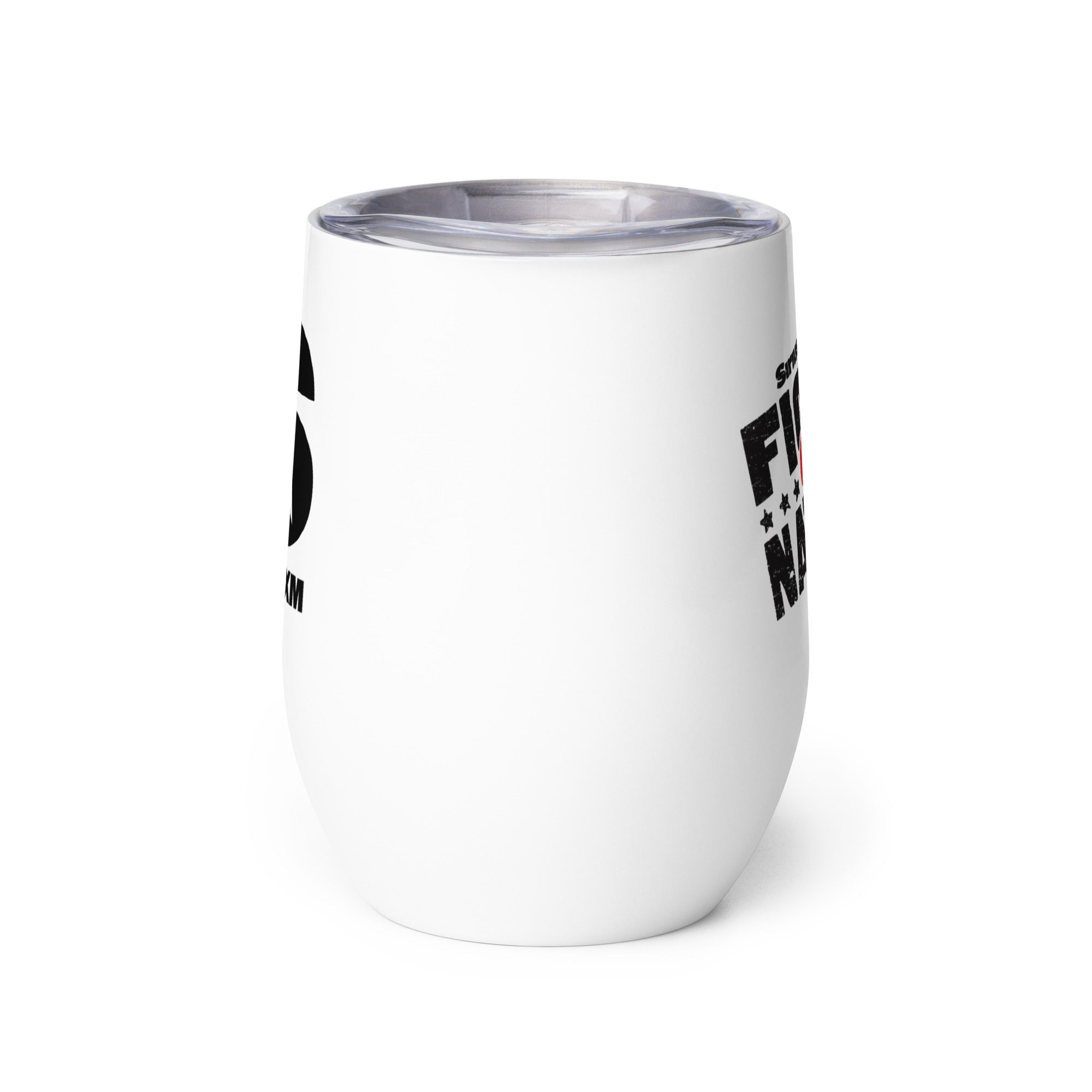 Fight Nation: Wine Tumbler