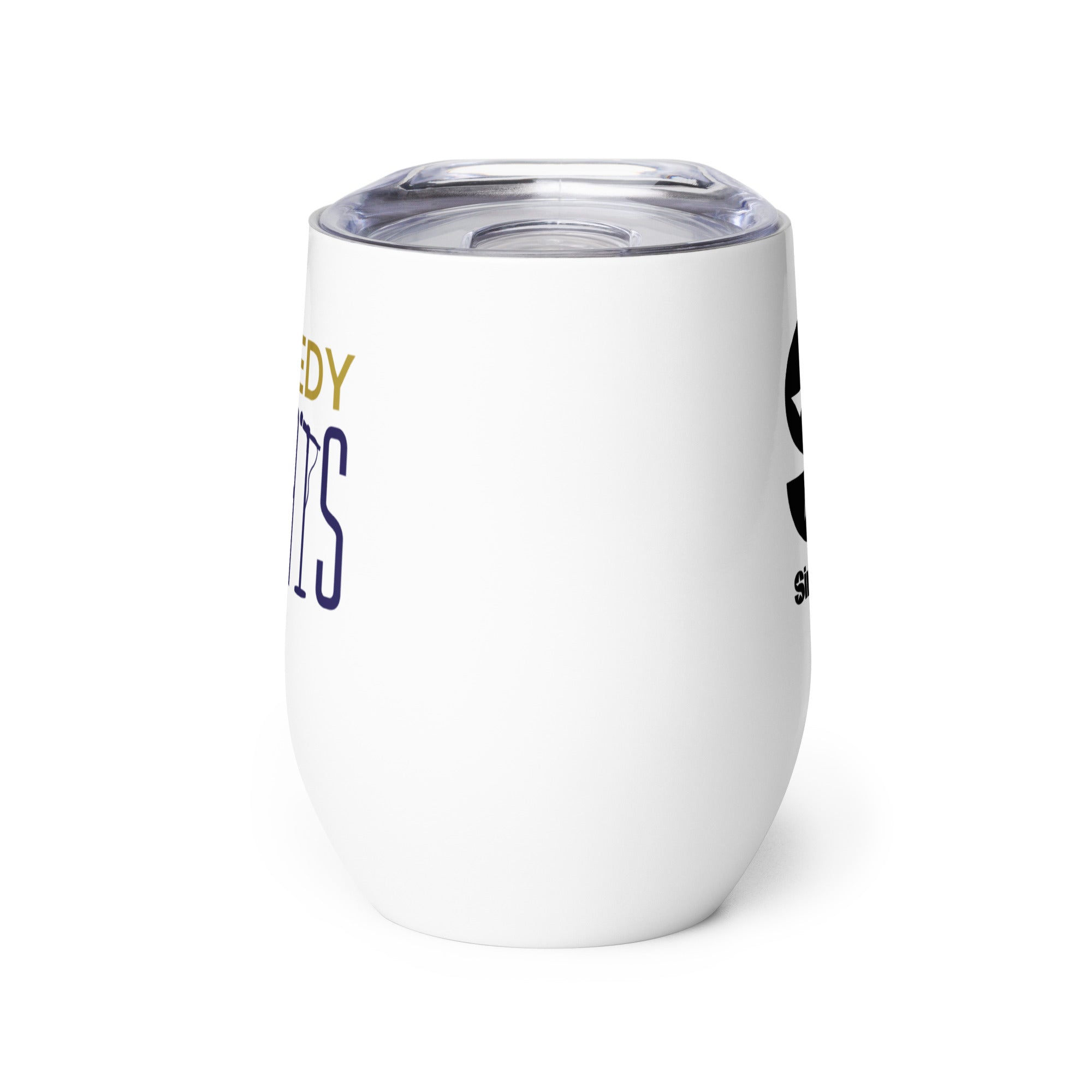 Comedy Greats: Wine Tumbler