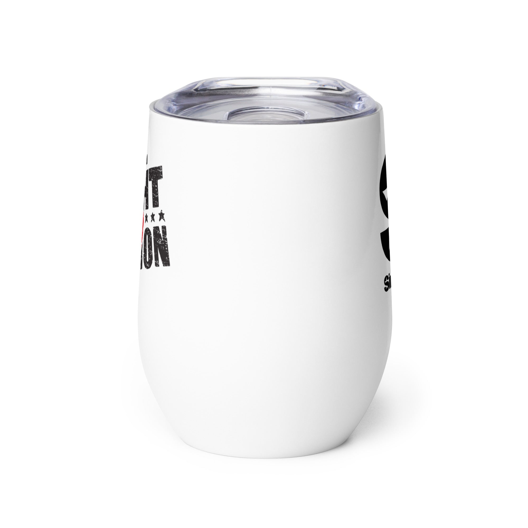 Fight Nation: Wine Tumbler