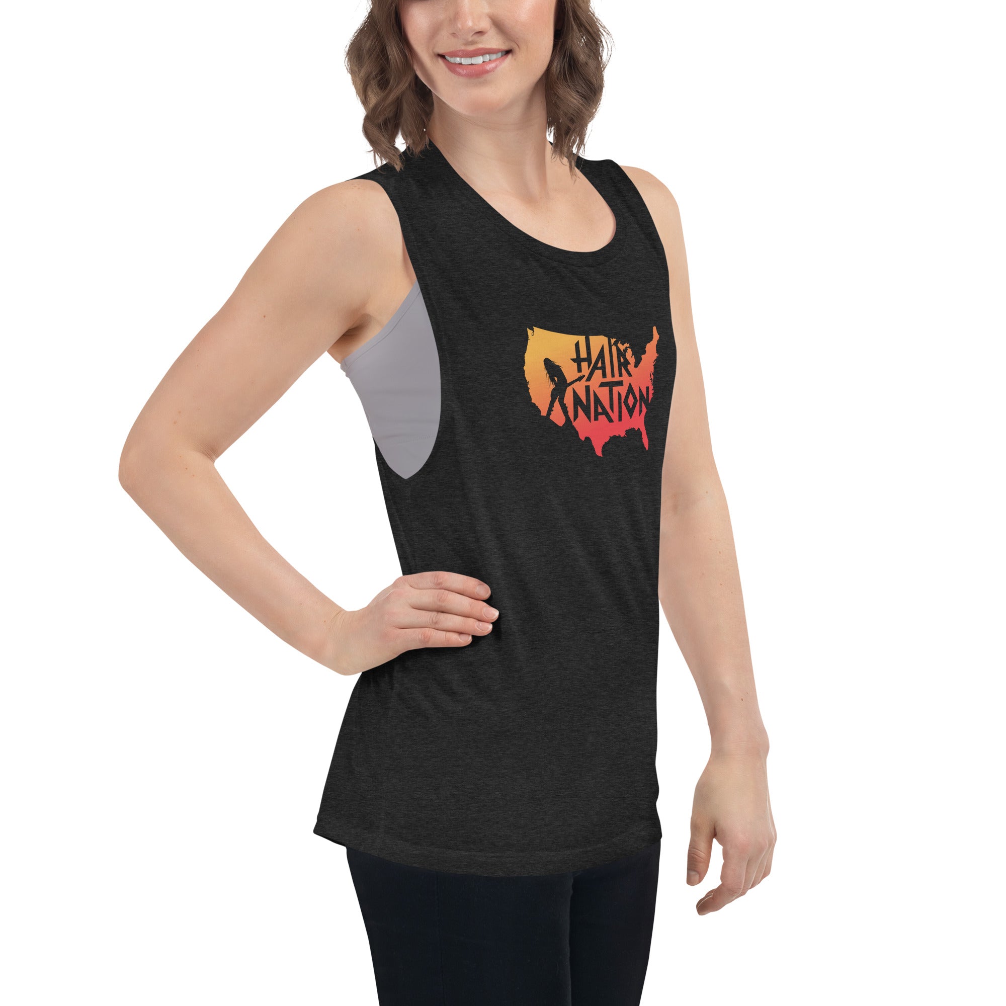 Hair Nation: Women's Muscle Tank